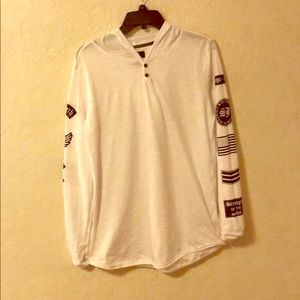 White long sleeve/hoodie